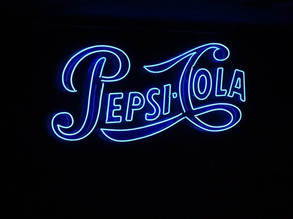 Pepsi-Cola signag