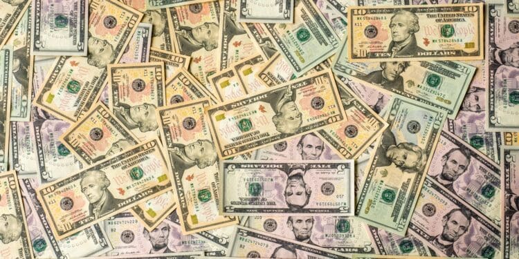 blue and white plastic pack lot