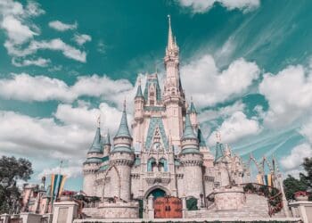 Disney castle during daytime