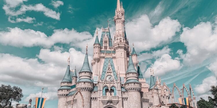 Disney castle during daytime