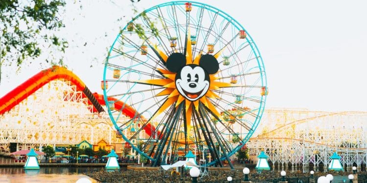 blue ferris wheel during daytime