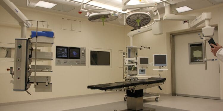 white medical equipment