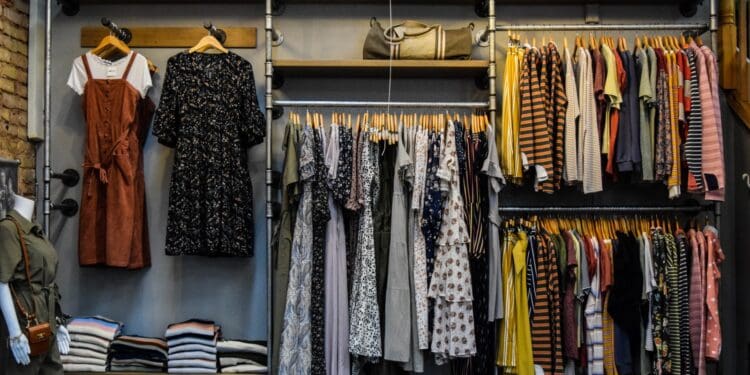 assorted-color clothes