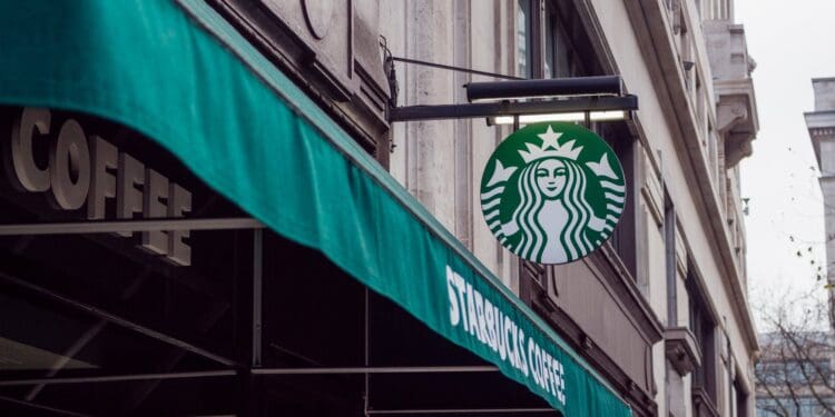 starbucks signboard