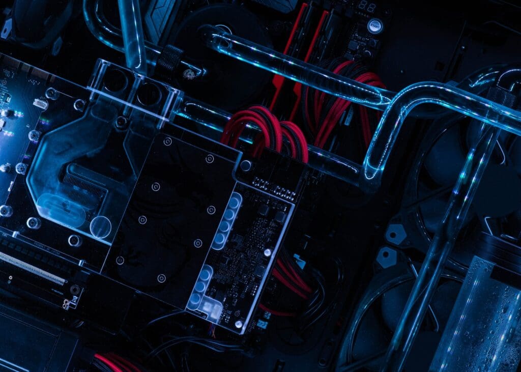 black circuit board