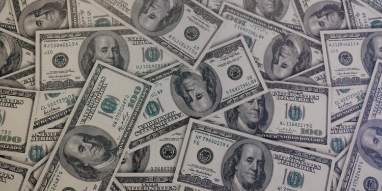 100 U.S. dollar banknote lot