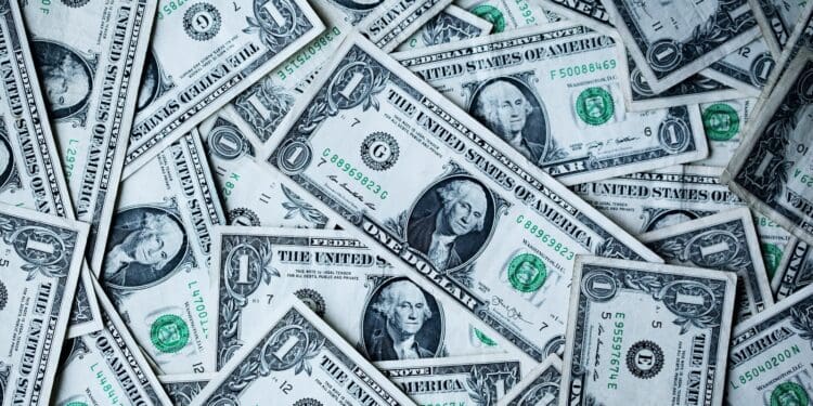 1 U.S.A dollar banknotes