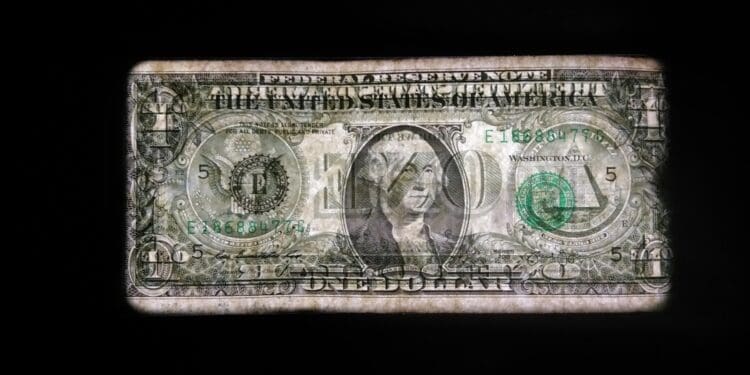 1 us dollar bill