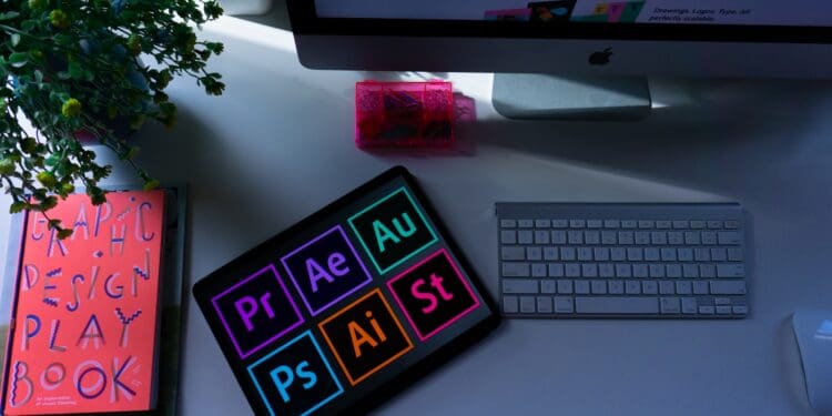 silver imac and apple keyboard