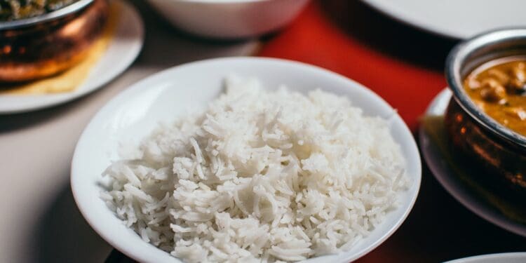 rice in bowl