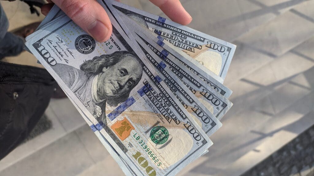 A dollar for your sadness