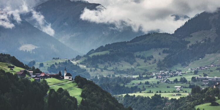 Church in the valley
