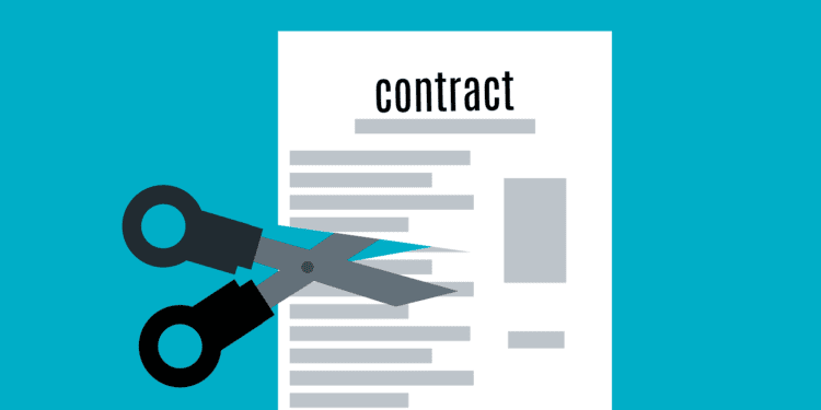 contract, agreement, resignation