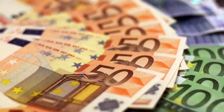 money, banknotes, euro