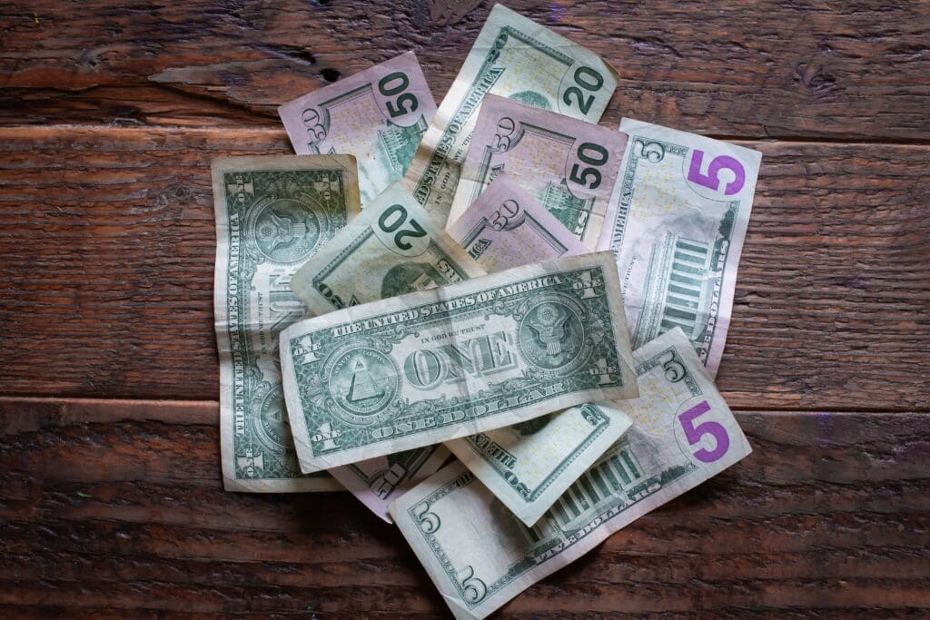 Money Notes Dollar US Numbers Currency Value @jutta_kamp