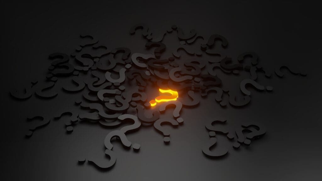 mystery, question, dark