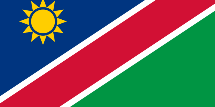 namibia, flag, national flag