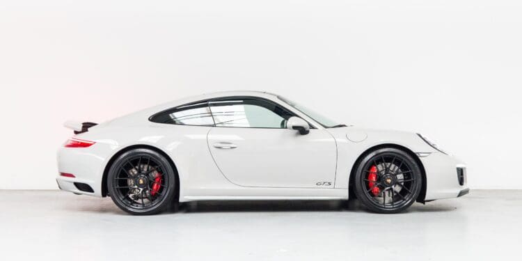Porsche 911 Carrera 4 GTS studio photo