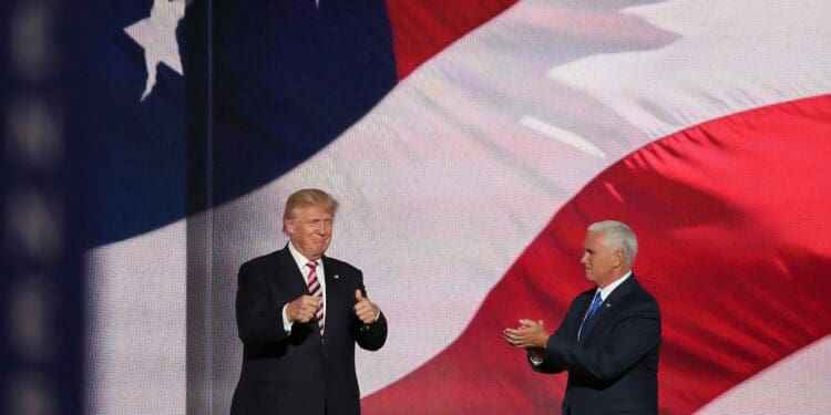 President Donald Trump and VP Mike Pence