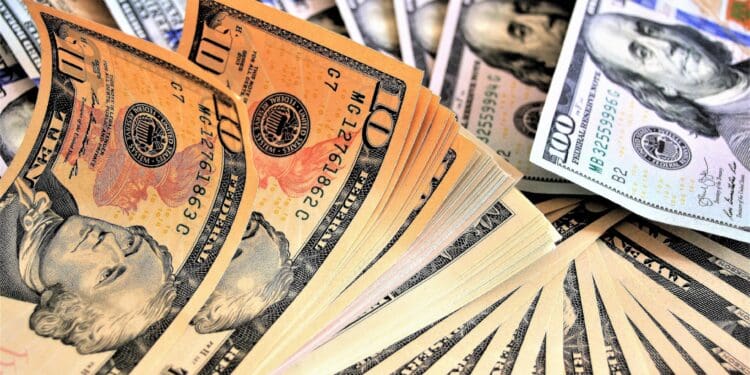 cash register, money, dollars
