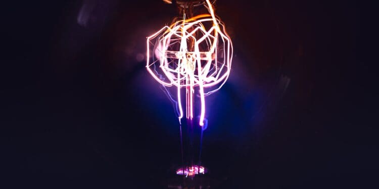 Colors of electricity.