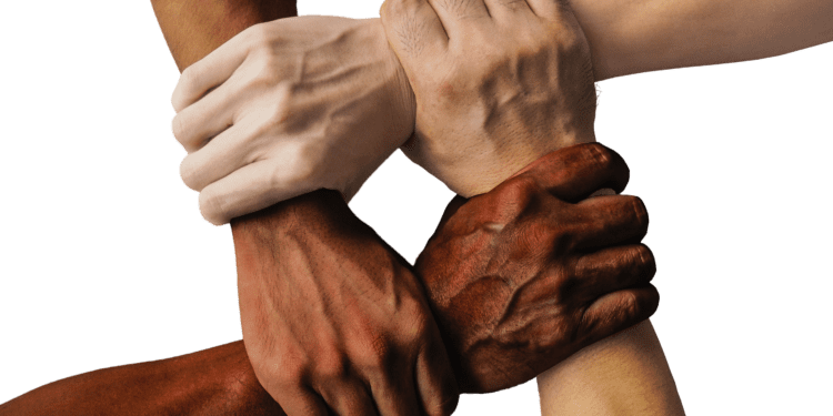 hands, team, united