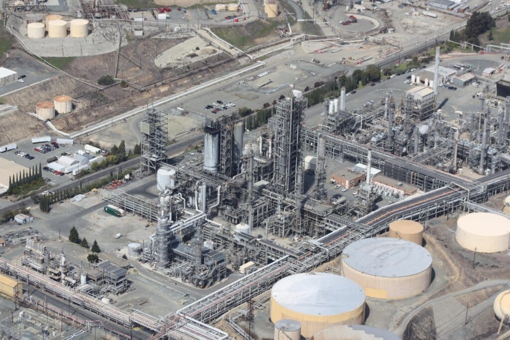 refinery, oil, aerial