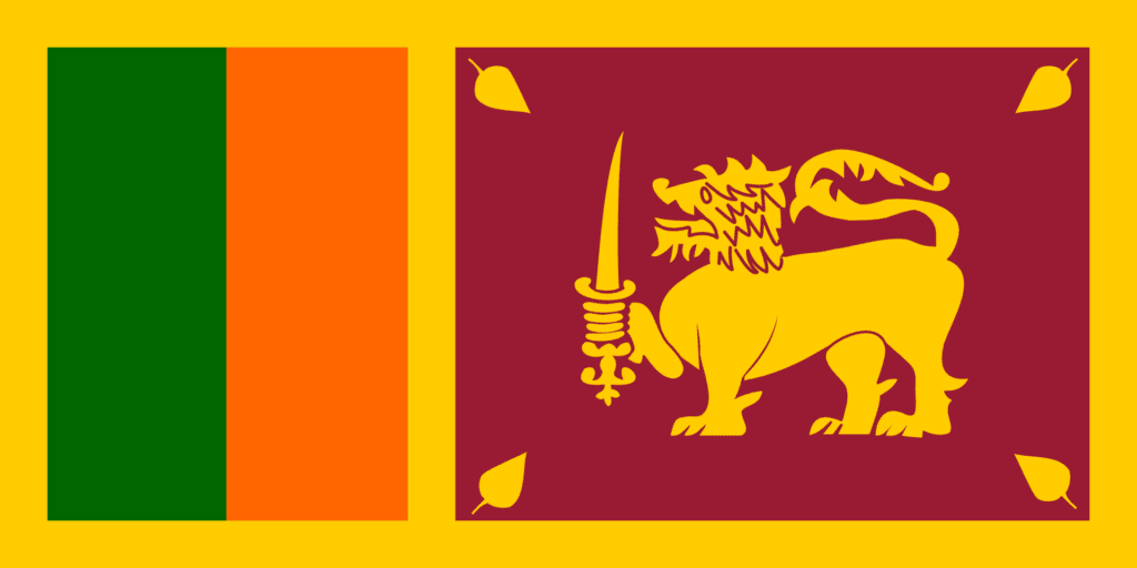 sri lanka, flag, country
