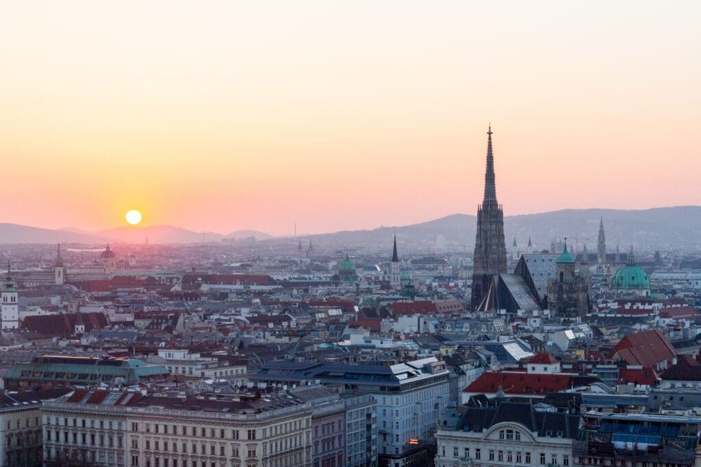 St. Stephen's Cathedral in Vienna, Austria.