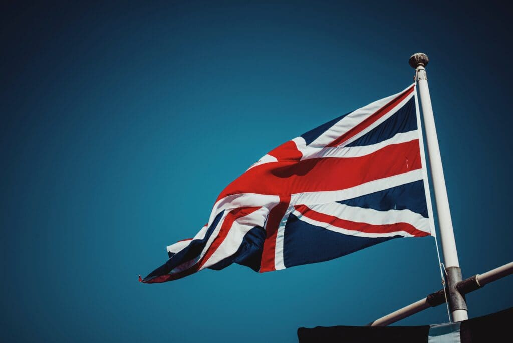 Union jack in the blue skySee more of Aleks Marinkovic's work at http://aleksmarinkovic.com and on instagram http://instagram.com/baronmarinkovic
