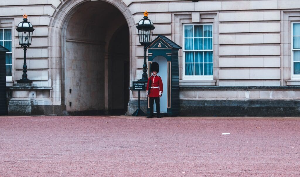 Welsh Guard at Buckingham Palace