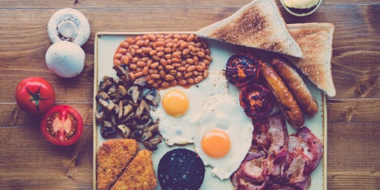 Classic Full English breakfast