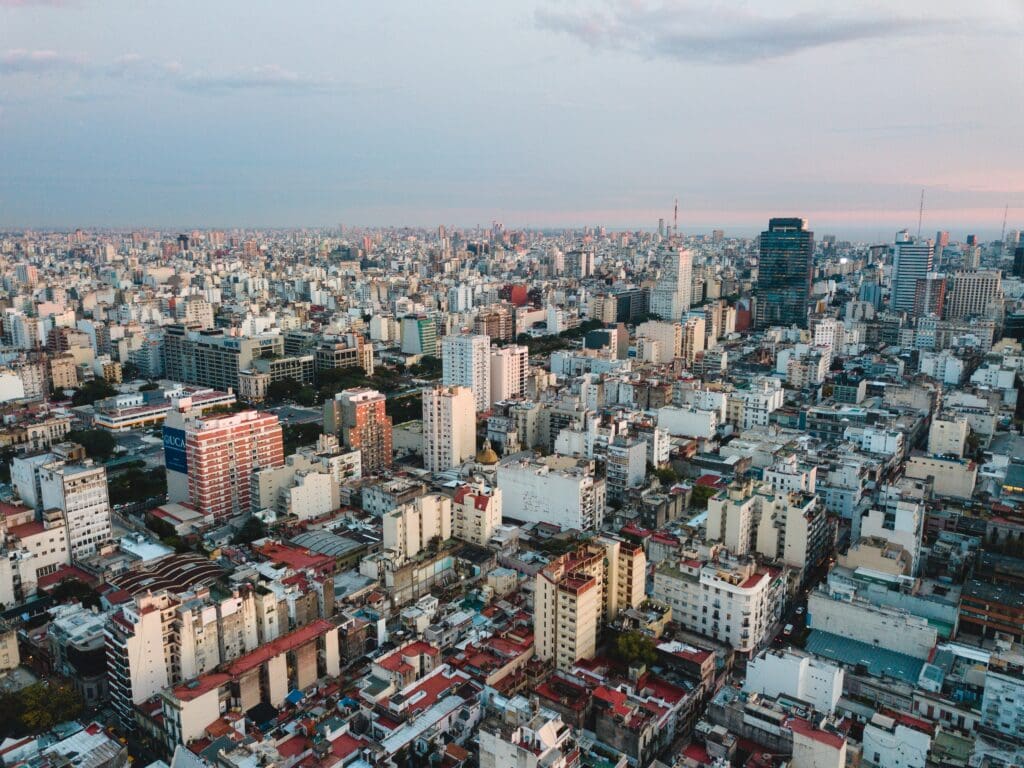 Watching the sun rise over Buenos Aires was something that will be hard to forget. Getting the drone up in the air was so fun. It kept going up and buildings kept showing up on the horizon. Such a vast city.