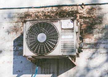 white air condenser unit