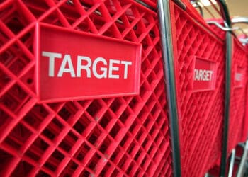 CHICAGO - MAY 23:  Shopping carts sit inside a Target store on May 23, 2007 in Chicago, Illinois. Today, Target Corp. reported an 18 per cent increase in their first-quarter profit, beating analysts' expectations.  (Photo by Scott Olson/Getty Images)