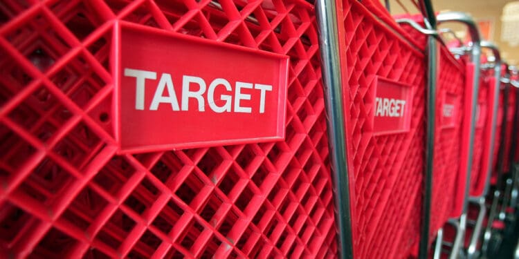 CHICAGO - MAY 23:  Shopping carts sit inside a Target store on May 23, 2007 in Chicago, Illinois. Today, Target Corp. reported an 18 per cent increase in their first-quarter profit, beating analysts' expectations.  (Photo by Scott Olson/Getty Images)