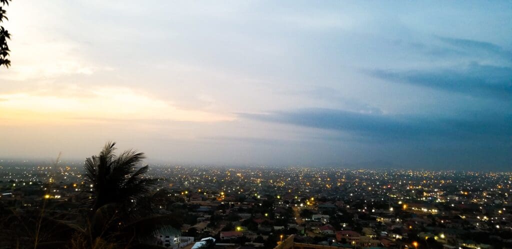 An aerial view of Accra from my Balcony.
shot on Samsung S8.