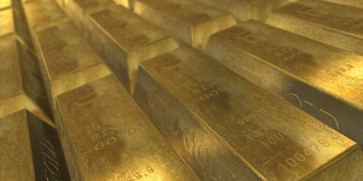 gold, bars, wealth