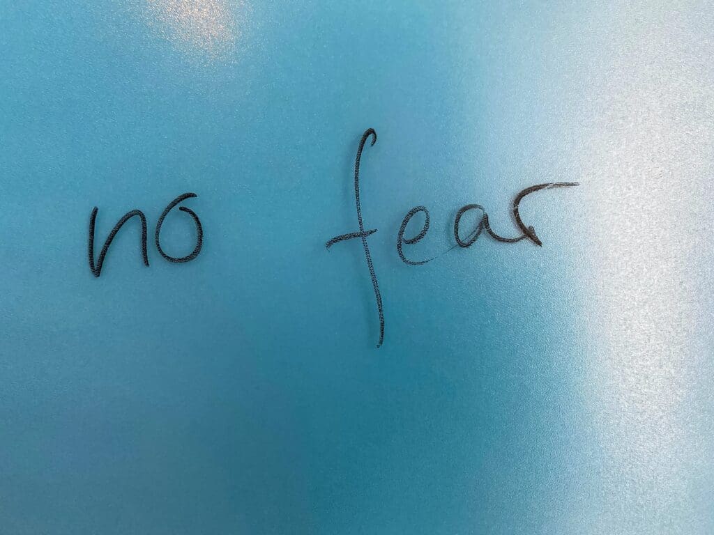 no fear