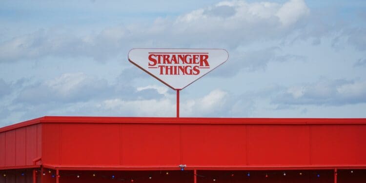 Stranger Things signage