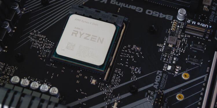 AMD Ryzen 5 3600 Processor close up