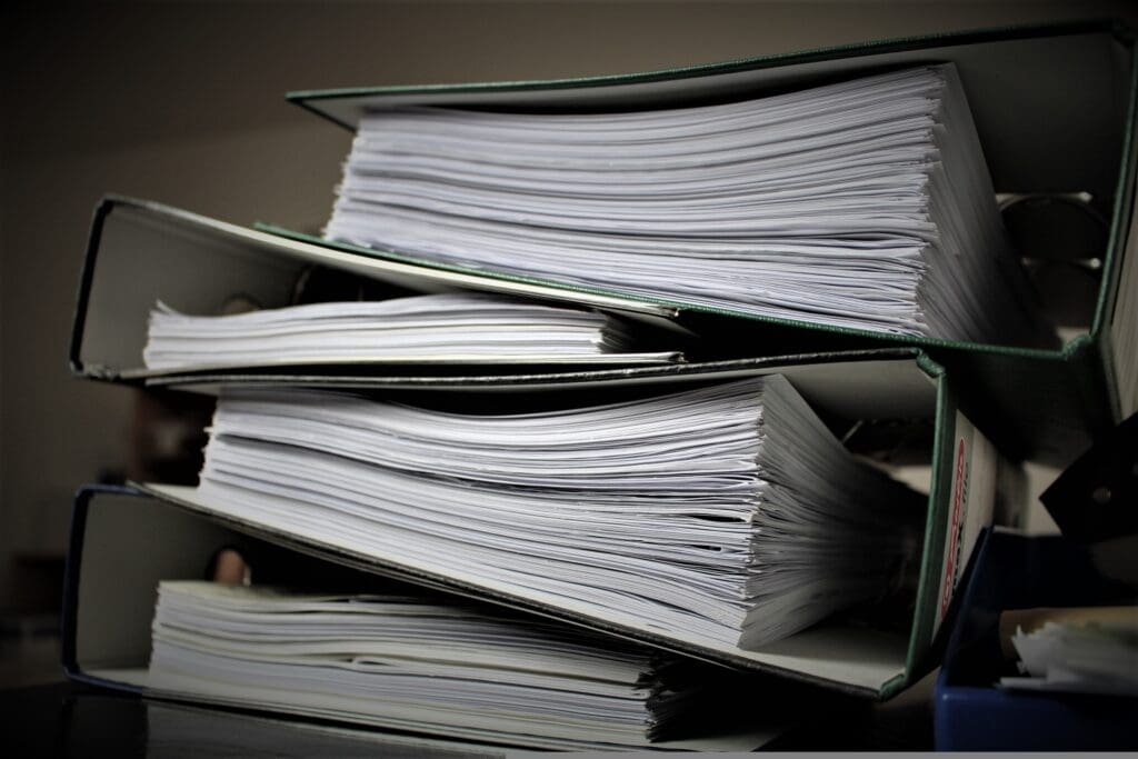 bureaucracy, file folder, paperwork