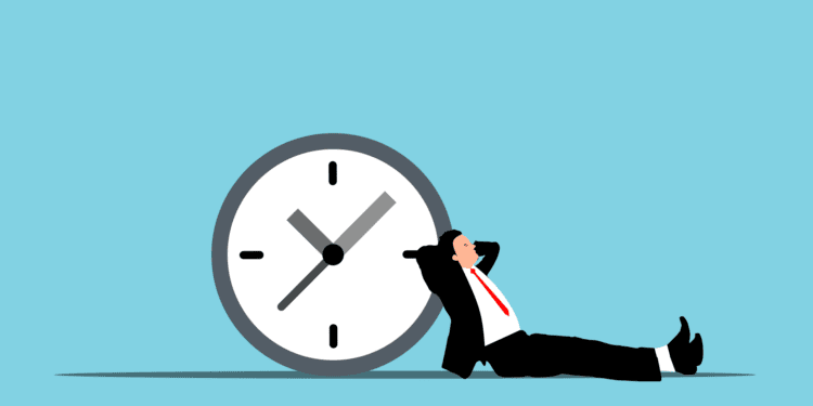 business man, clock, time