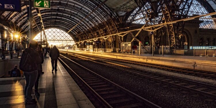 Dresden main station (Hauptbahnhof)
