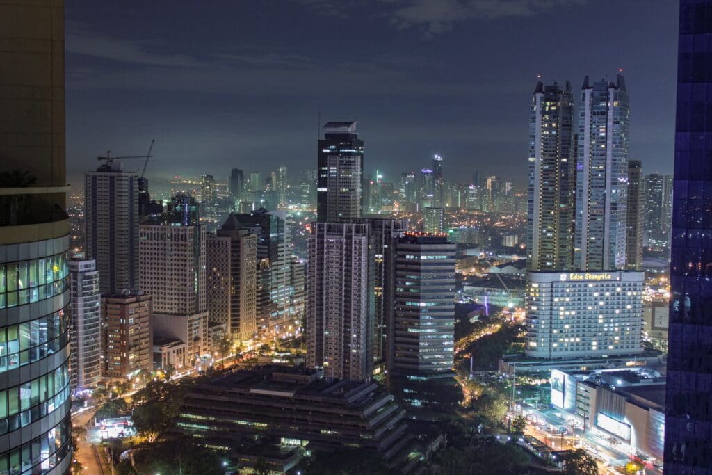 Manila City skyline