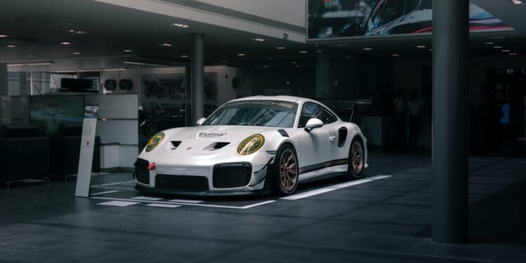 Porsche 911 GT2 RS Clubsport at Porsche's show room