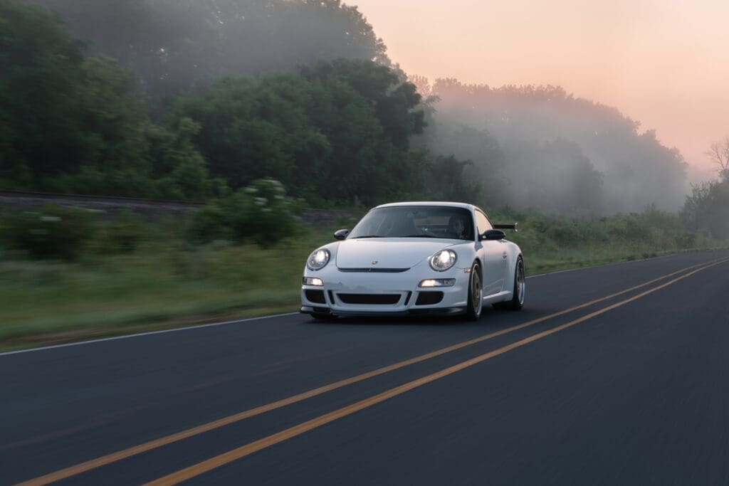 Porsche 911 GT3 rolling shot