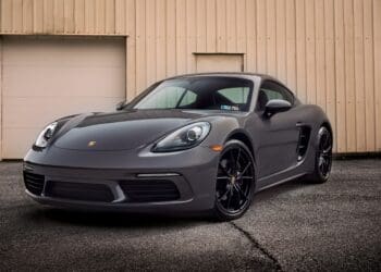 Porsche Cayman owned by Kahl Orr, Founder of Rise Marketing Co