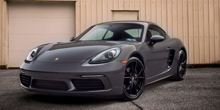 Porsche Cayman owned by Kahl Orr, Founder of Rise Marketing Co