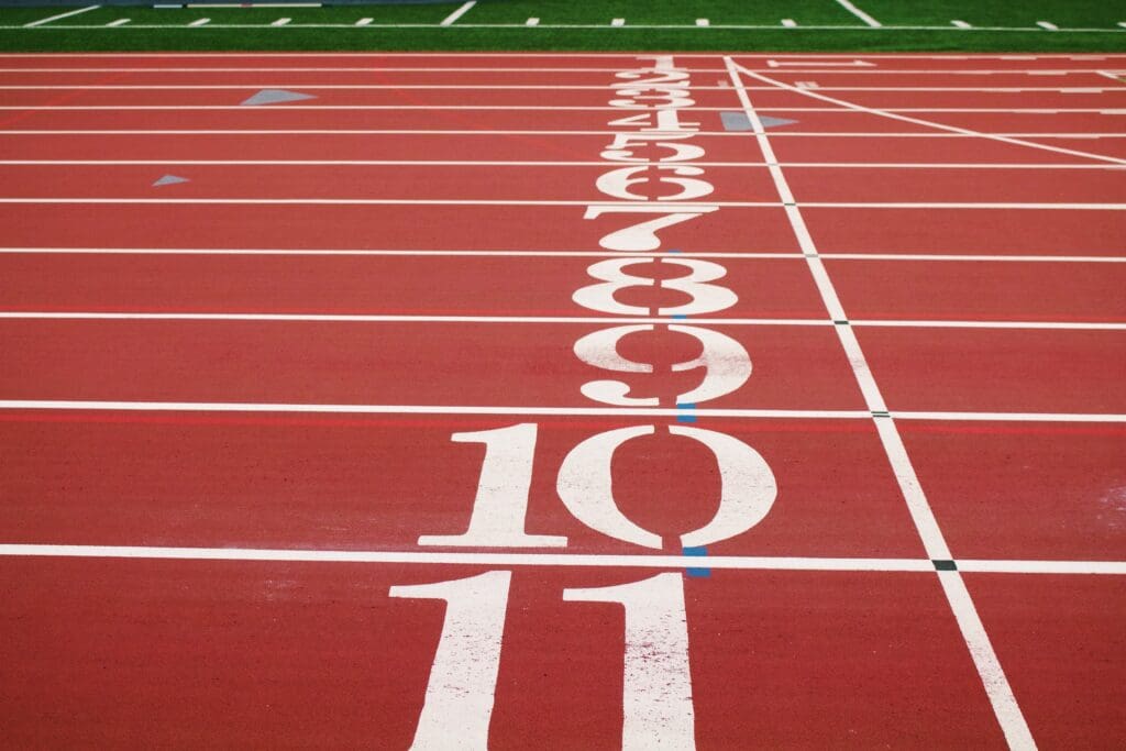 Starting line